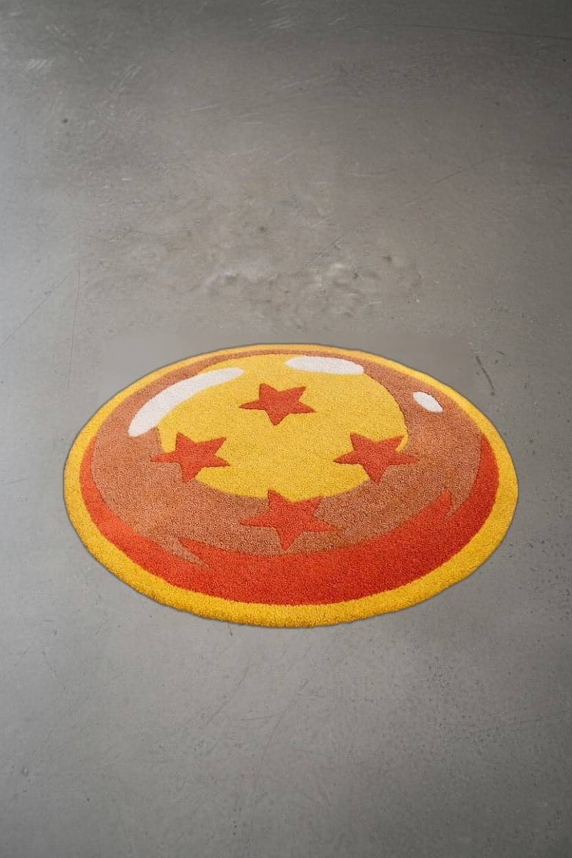 Dragon Ball Round Rug