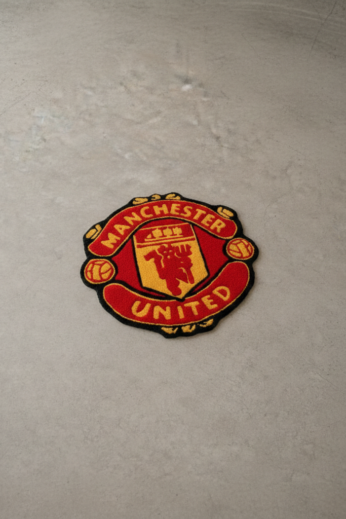Machester United Logo Rug