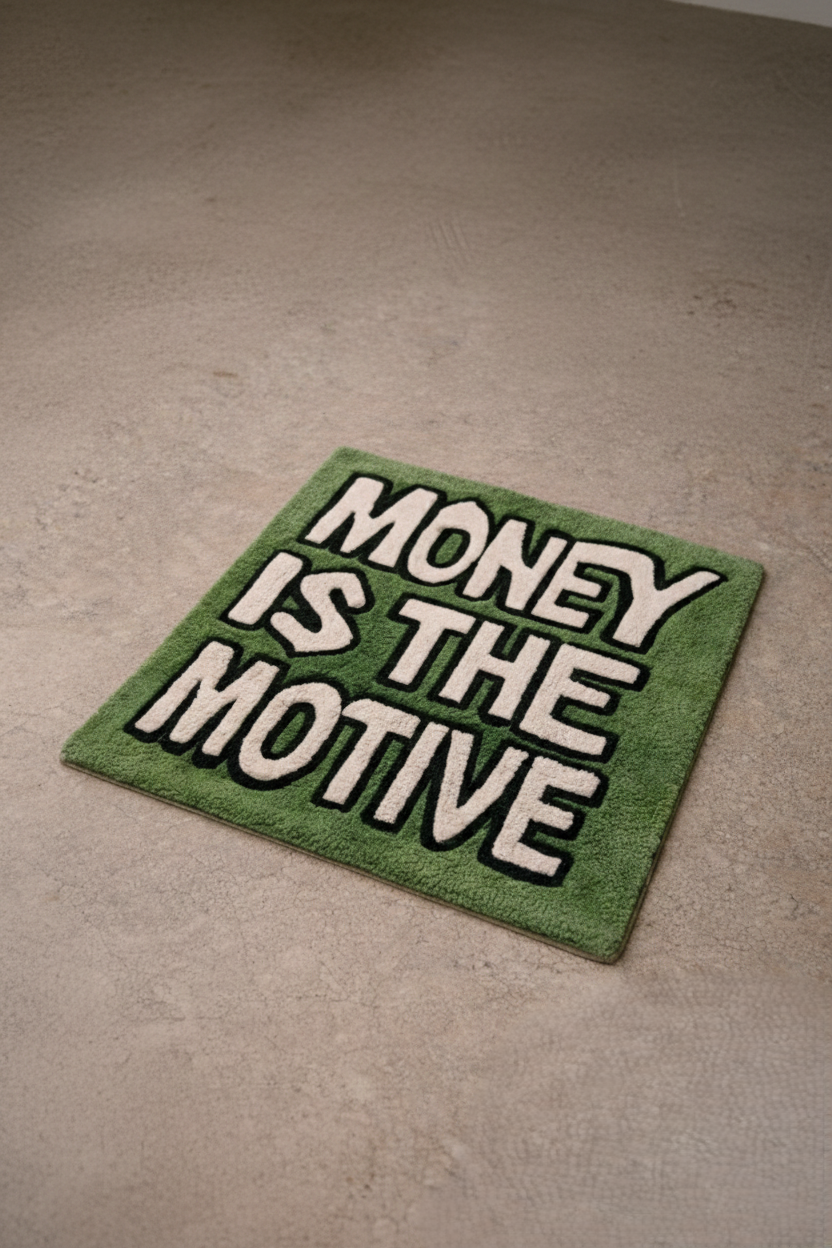 Money Is The Motive Rug