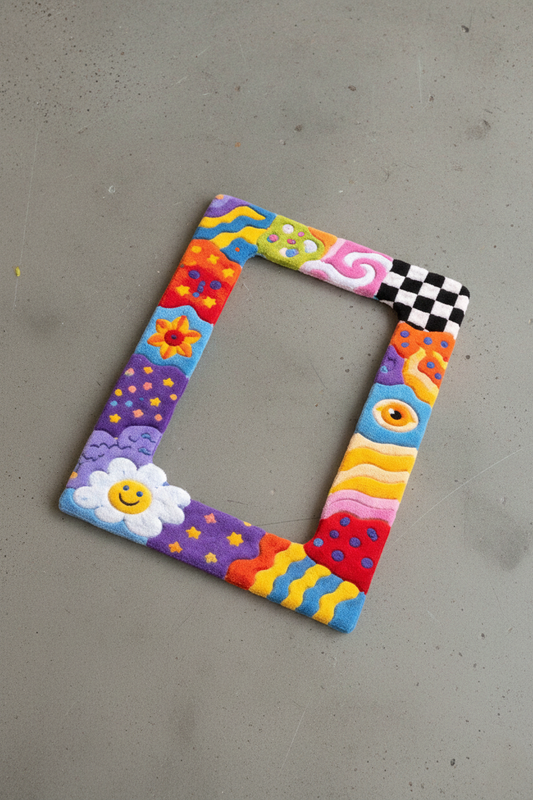 Pop Art Patchwork Mirror Sleeve