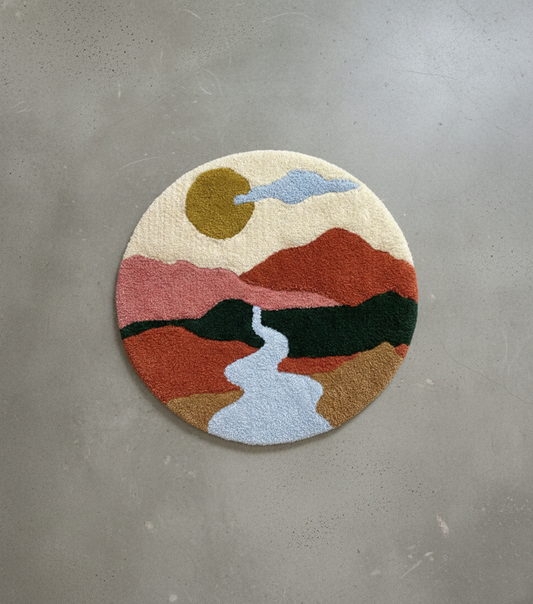 Sunrise Landscape Rug