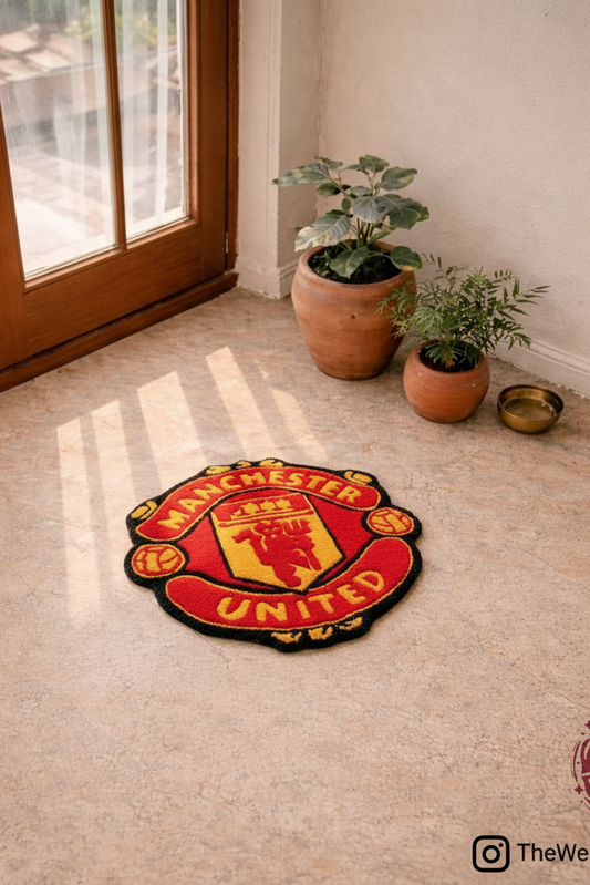 Machester United Logo Rug