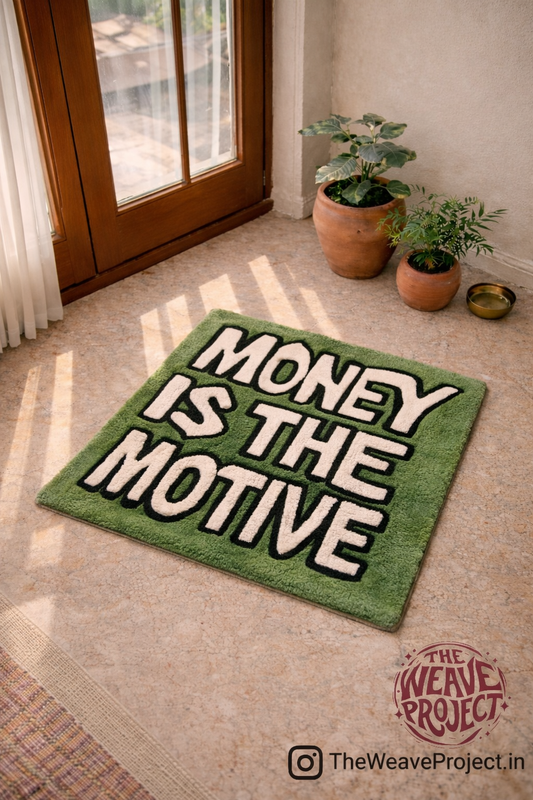 Money Is The Motive Rug