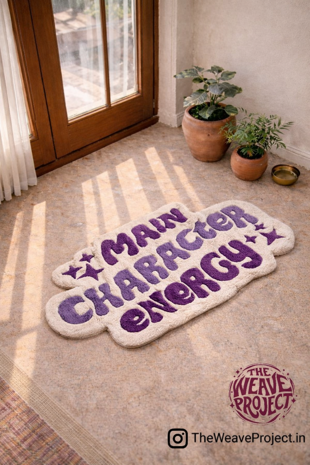 Main Character Energy Rug