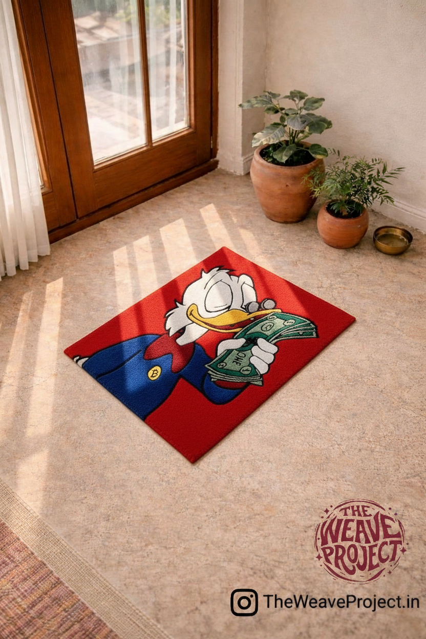 Money Duck Designer Rug