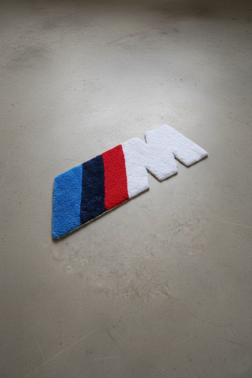 BMW M Sport Logo Rug