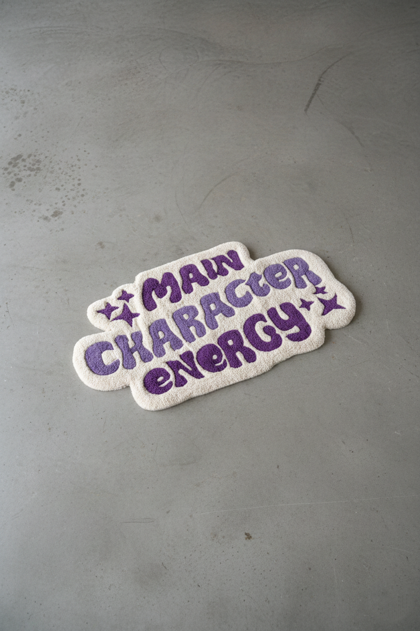 Main Character Energy Rug