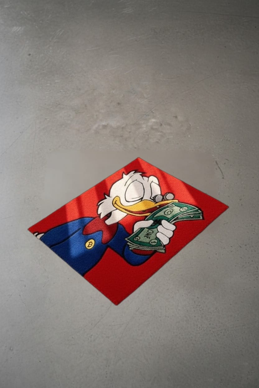 Money Duck Designer Rug